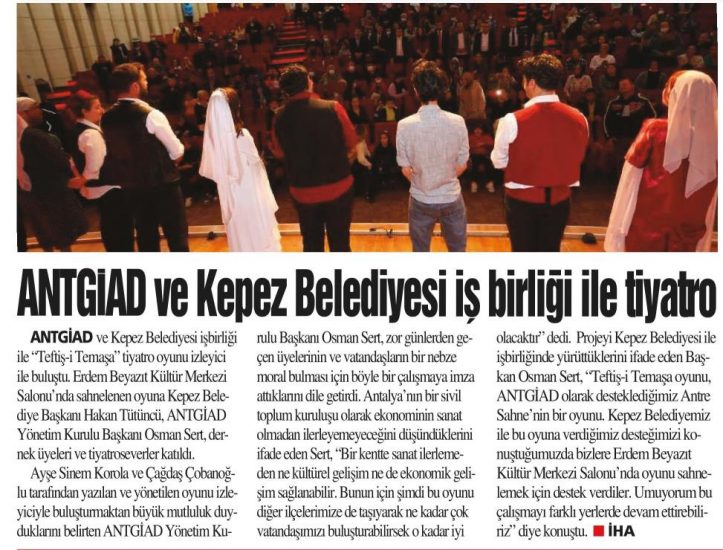 ANTGİAD Kenti Sanat İle Buluşturuyor