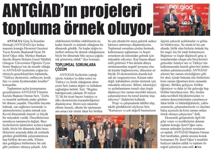 TOPLUMSAL SORUNLARA ÇÖZÜM ÜRETİYORUZ