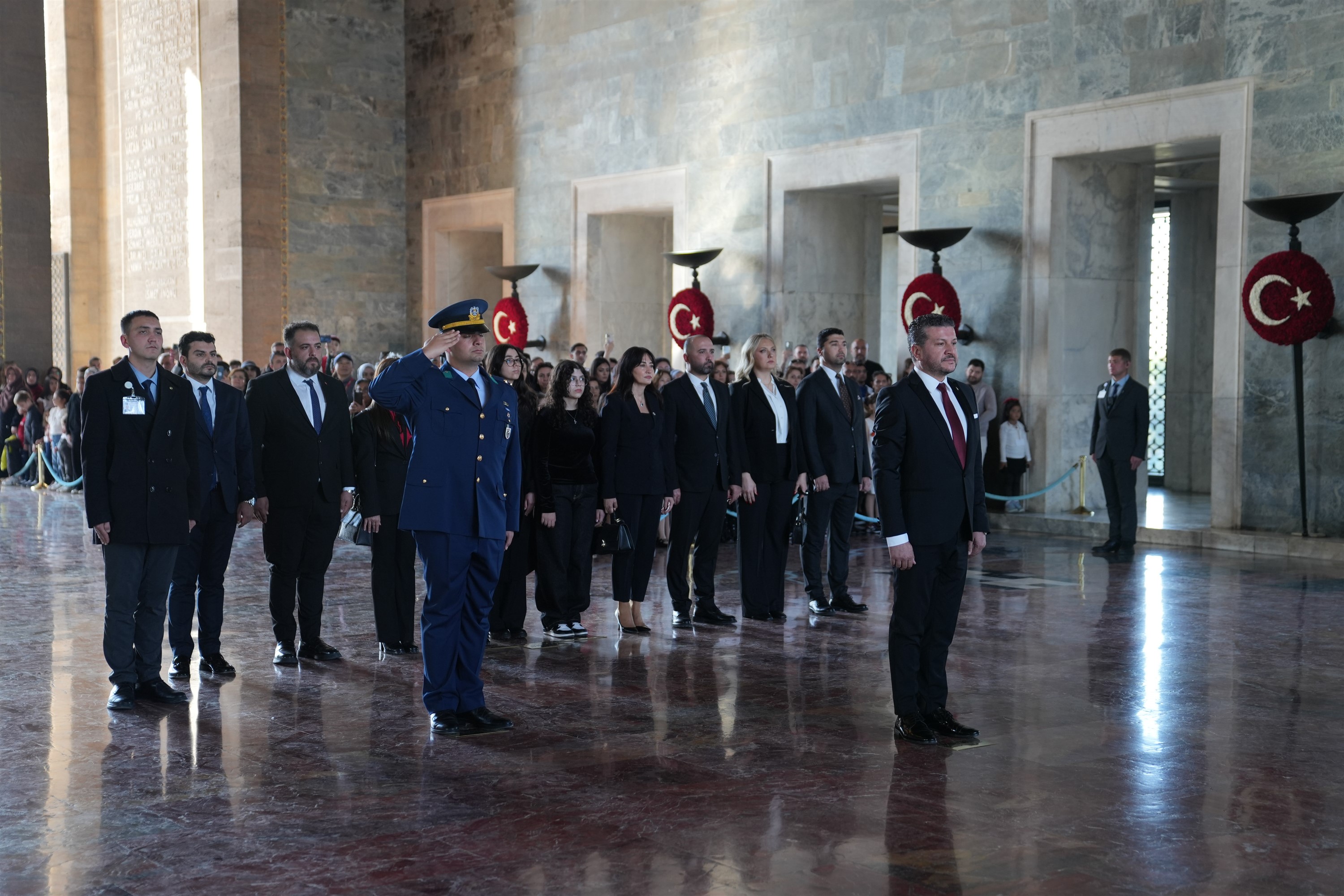 ANTGİAD’dan  Anıtkabir’e Anlamlı Ziyaret